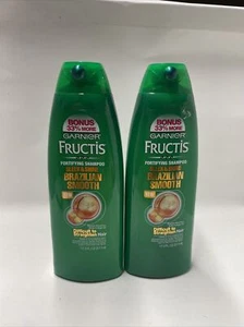 Garnier Fructis Sleek & Shine Brazilian Smooth Shampoo 17.3 fl oz each - 2 - Picture 1 of 3