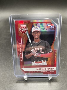 MAXIMO MARIA 2021 Elite Extra Edition PRIME NUMBERS DIE-CUT B /123 RC #185