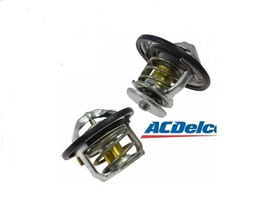 AC Delco 185 & 180 Degree Thermostat Front & Rear Kit Pair for GM Pickup Duramax - Image 1 of 4