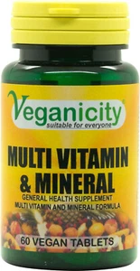 Multi Vitamin & Mineral : General WellBeing Supplement - 60 Tabs - Picture 1 of 3