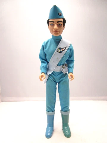 Thunderbirds Scott Tracy Talking Action Figure 1999 Carlton Vivid Preowned Cond Cover