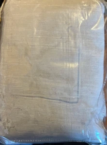 Pottery Barn Kids Evelyn Linen Blackout Curtain Rod Pocket Gray 44" x 96" - Picture 1 of 2