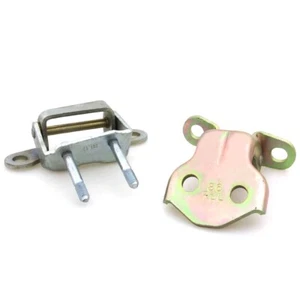 1989-1992 HOLDEN APOLLO JK JL REAR DOOR HINGES LEFT UPPER LOWER 2 PIECES NEW SET - Picture 1 of 6