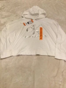 Calvin Klein Damenpullover weiß silberfarben Größe 2X neu mit Etikett kostenloser Versand - Bild 1 von 3
