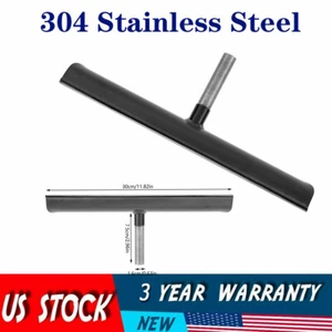 12 inch Round Bar Lathe Tool Rest For 5/8" x 3" Wood Turning Steel Shank Chrome - Picture 1 of 15