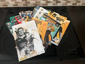 BUNDLE RUGBY PROGRAMMES WASPS, SAINTS, TIGERS+ TICKETS - Picture 1 of 12