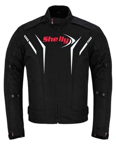 Mens motorcycle jackets Textile Cordura Waterproof CE Armoured Motorbike Jacket - Picture 1 of 5
