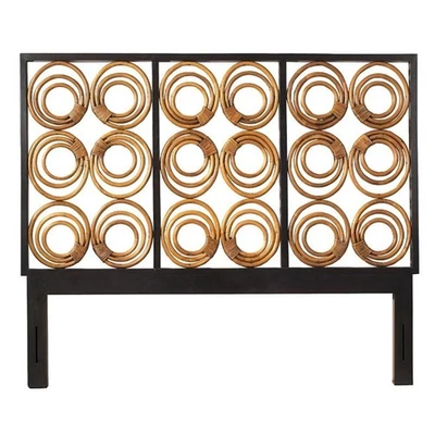 Cabecero Queen Madera Moderno/Contemporáneo Pemberly Row en Natural Foto 1 de 2