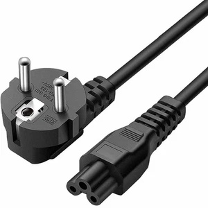 Câble Alimentation Ordinateur Portable Bouts D'Occasion Prise Allemande 3M - Zdjęcie 1 z 1