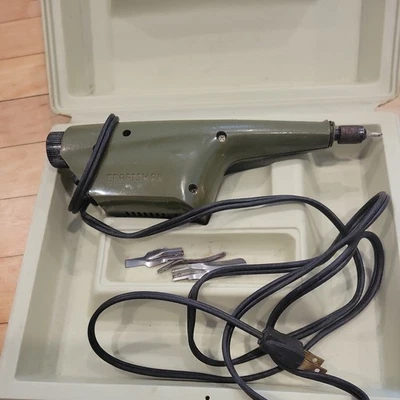 Craftsman Electric Vibration Gouging Tool Chisel Reciprocating￼ Hi/low 758.42985 - Image 1 of 4