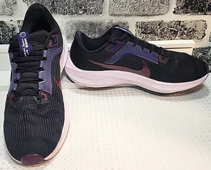Nike Air Zoom Pegasus 40 scarpa da corsa donna taglia 11 rosa nero bordeaux viola - Foto 1 di 12