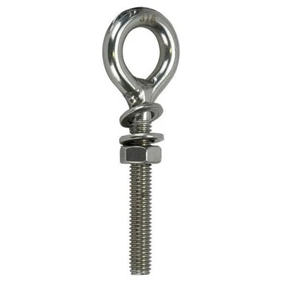2 X M10 x 100mm 316G S/S Eye Bolts - image 1 of 2