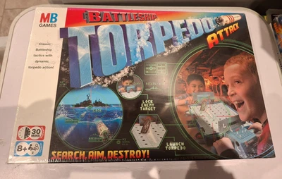 Battleship Torpedo Attack MB Games 2006 Brand New And Sealed  - Image 1 of 2