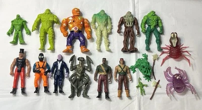 Vintage Kenner Swamp Thing Action Figure Lot Swamp Trap Glow Dark 1990 - Image 1 of 4
