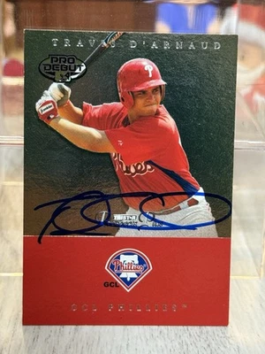 2007 Tristar Pro Debut Travis D’Arnaud #25 GCL Phillies Prospects - Image 1 of 2