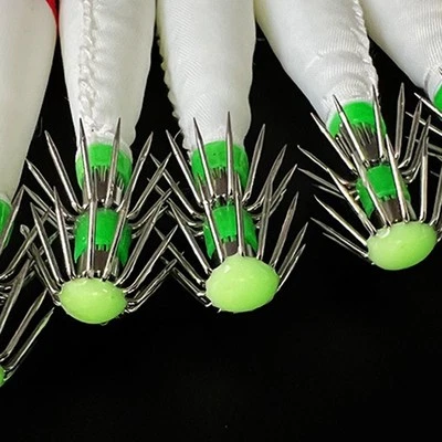 Für Nachtangeln Glow Squid Jig Köder mit mehreren Farben 3 5 und 4 0 Größen - Bild 1 von 4