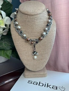 Sabika Empire 2-Row Necklace and Pendant from the Fall/Winter 2011 Collection - Picture 1 of 1