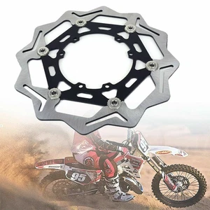 Stainless Steel Floating Brake Disc Rotor For Honda CRF R 450CC 2002-2014 - Picture 1 of 9