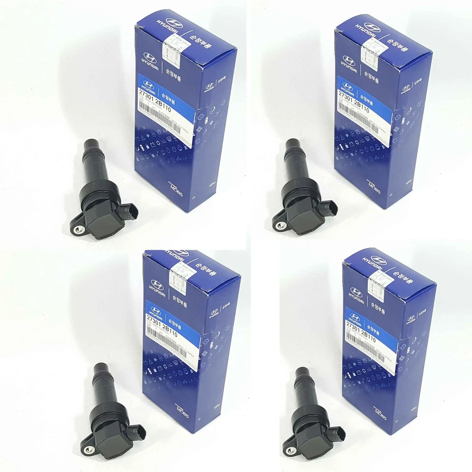 273012B110 Ignition Coil Assy 4EA For Hyundai Veloster Turbo 13-17 1.6L GDI  - Image 1 of 4