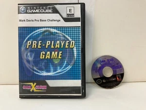Tested ! Mark Davis Pro Bass Challenge Nintendo GameCube Fishing *Game Only* - Picture 1 of 9
