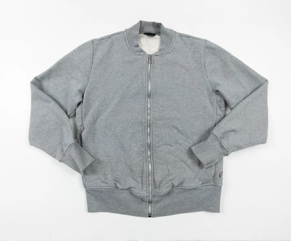 Chaqueta Paul Smith Para Hombre Pequeña Gris Bombardero Manga Larga Cremallera Completa Adulto Informal Foto 1 de 4