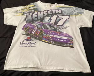 Camisa De Colección Y2K NASCAR Estampado Completo Talla 2XL Matt Kenseth Corona Real Doble Cara - Imagen 1 de 12