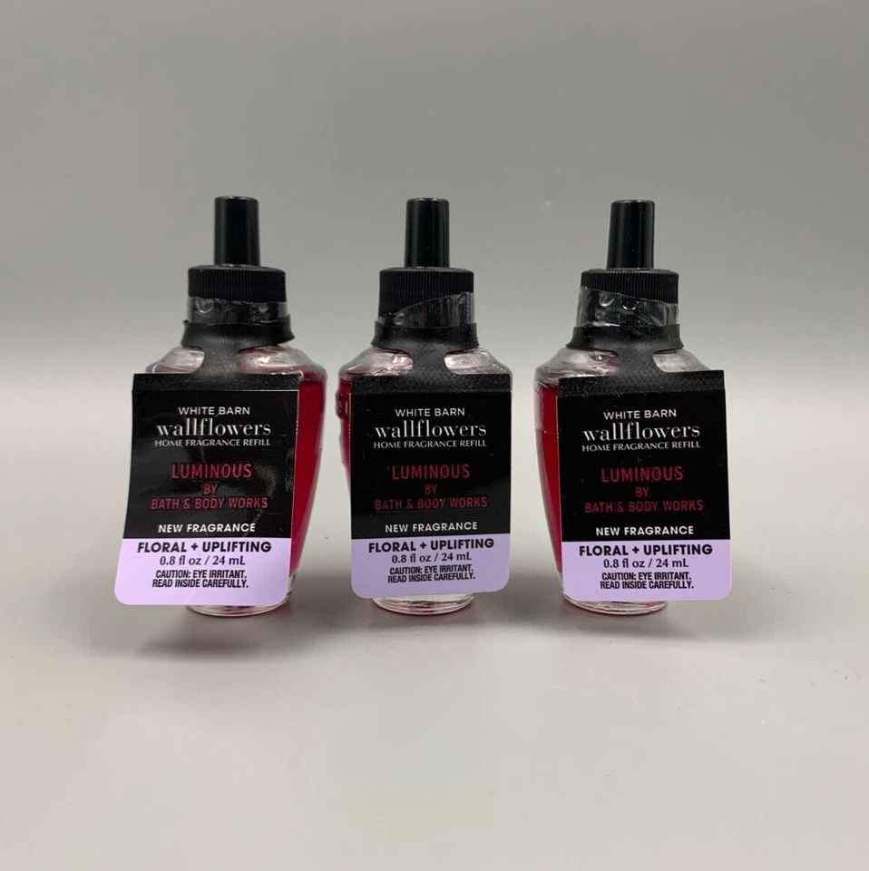 Bath & Body Works Luminous Wallflower Home Fragrance Bulbs S/3 0.8 Fl Oz #2009A - Image 1 of 1