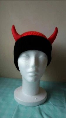 Luxury Krampus Christmas Hat - Christmas Hat - Party Hat - Krampus Santa Hat - Image 1 of 2