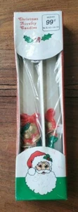 Vintage YDC 1993 10" Christmas Novelty Bells Candles (NOP) - Picture 1 of 4