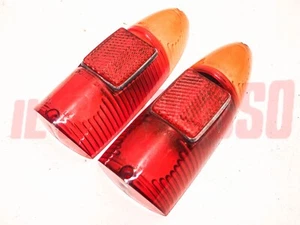 PLASTIC FLOODLIGHTS HEADLIGHTS TAILLIGHTS WHITE SEDAN CONVERTIBLE PANORAMIC - Picture 1 of 2