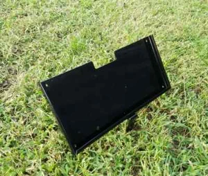 Pet Stone Memorial Grave Marker Plaque Holder stand Human headstone dog cat - Picture 1 of 1