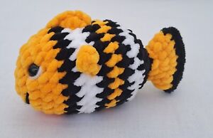 Crochet Amigurumi Clown Fish Nemo Inspired 
