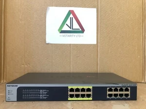 Przełącznik Netgear ProSafe JGS516PE Netgear Plus z PoE bez wsporników (z VAT) - Zdjęcie 1 z 4