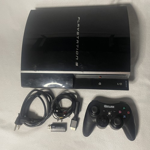 Sony PlayStation 3/PS3 CECHH01 40GB w/ Controller, Black Console Tested