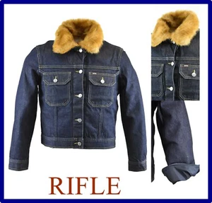 giubbotto jeans donna sherpa giacca corta giubbino pelliccia vintage imbottito - Picture 1 of 10