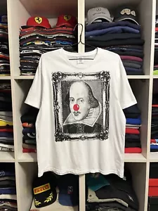 Vivienne Westwood X Comic Relief Avant Garde Art T-Shirt Size XL White - Picture 1 of 16