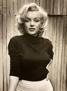 Marilyn Monroe 1953/1990 ALFRED EISENSTAEDT Print museum mat mount 9x12/13x16 - Picture 1 of 1