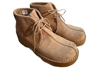 Report Plateau Stiefeletten Wildleder Nomad Damengröße 10 - Bild 1 von 8