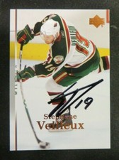 2007-08 Upper Deck, Minnesota Wild - STEPHANE VEILLEUX - autographed