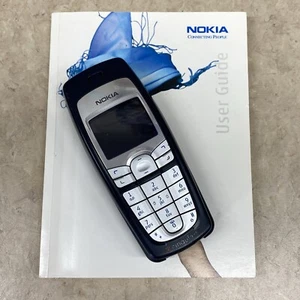 Vintage Nokia 6010 Cellphone Silver Blue Cingular Used Untested For Parts - Picture 1 of 10