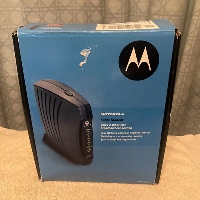 Motorola SURFboard SB5101 Cable Modem With AC Adapter Brand New - Image 1 of 4