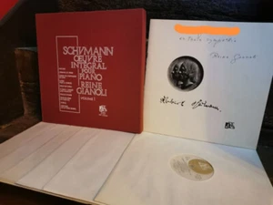 SCHUMANN: Klavierwerke Band 1 Reine Gianoli / Box 6 LPs Adès F Stereo signiert - Bild 1 von 2