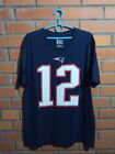 Brady #12 New England Patriots Trikot Fan NFL Fußball Shirt Nike Herren Gr. L