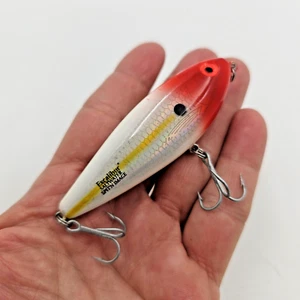 Vtg 1997 New Excalibur 3" Spit'n Image Jr. Bill Dance X9250 Red Head Topwater - Picture 1 of 4