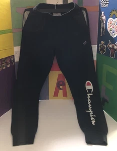 Black Champion Sweatpants Size S - Picture 1 of 13