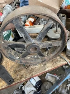 Vintage Cast Iron wheel 7 3/4 inch - Picture 1 of 1