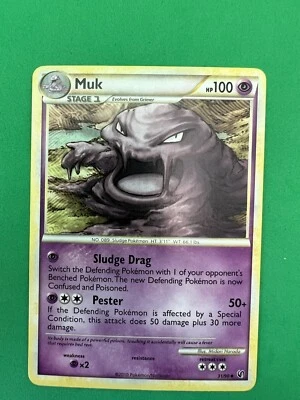 Muk - 31/90 - Undaunted - Pokemon - NM - Image 1 of 2