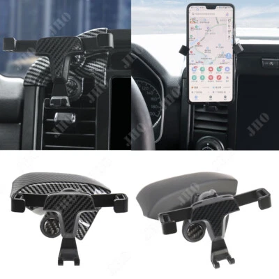 Car Phone Holder 360 Rotation Universal Air Vent Mount Bracket Gravity Black NEW - Image 1 of 4