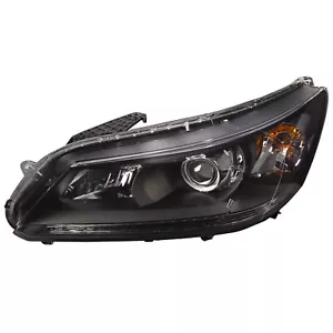 Headlight Left Driver CAPA Certified For 2013-2015 Honda Accord EX EX-L LX - Picture 1 of 5