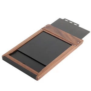 5x7 Walnut Wood Film Holder For Deardorff Technical Shen Hao Toyo Linhof Camera - Picture 1 of 6